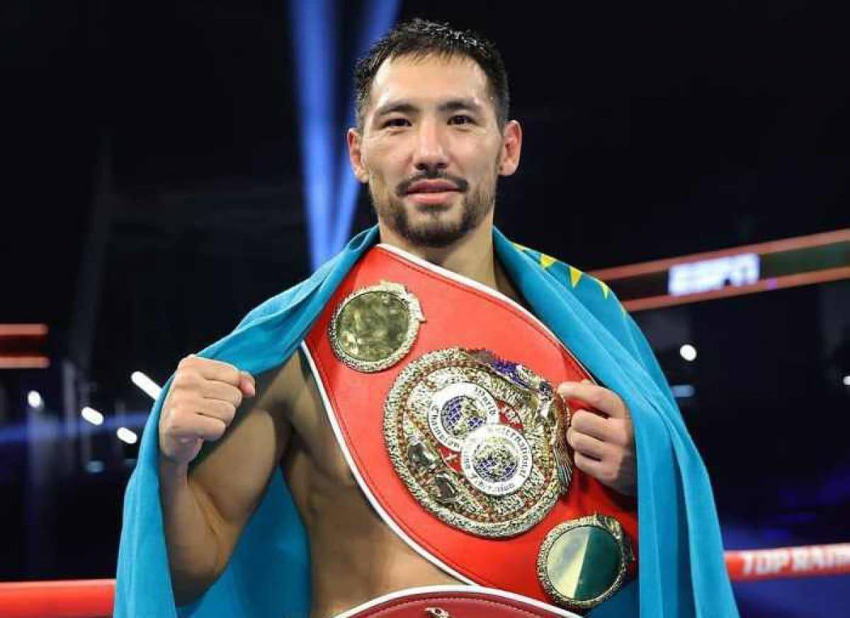 Жанибек Алимханулы сразится за три чемпионских титула