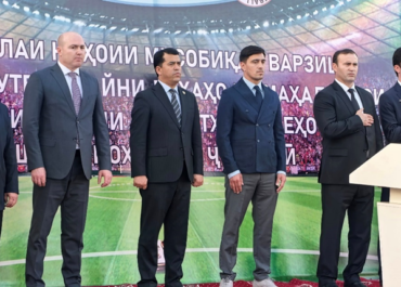 В Душанбе открылась финальная стадия республиканского футбольного турнира среди сел и микрорайонов Таджикистана