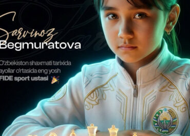 12-летняя шахматистка из Узбекистана стала самой молодой женщиной-мастером ФИДЕ