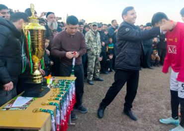 Баргузории мусобиқаи футболи «маҳалла ба маҳалла» дар ноҳияи Қубодиён