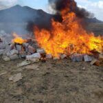 Талибы заявляют, что сожгли почти 9 тысяч килограммов контрабандных товаров в Гильменде